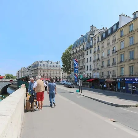 Amazing Flat Views Seine River Parigi